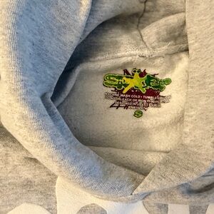 Gray Hoodie with Graphic Logo